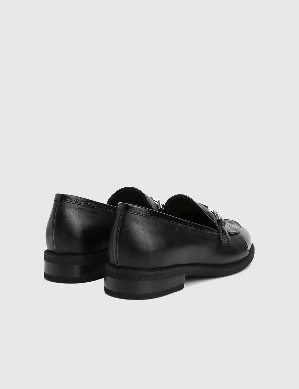 Elinor Black Patent Leather Women's Loafer