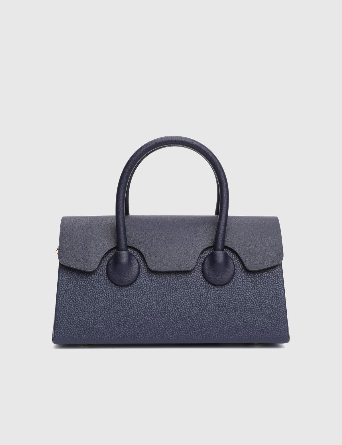 Fausta Navy Blue Women's Handbag