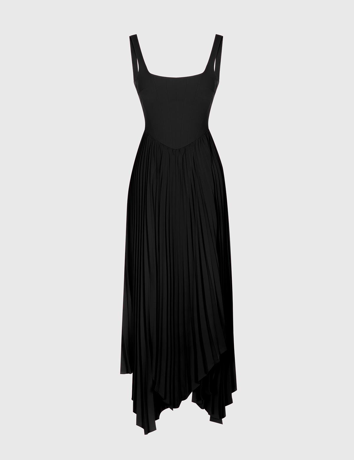Flora Black Women's Dress