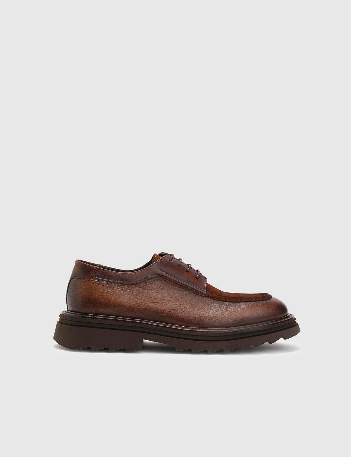 Forlan Saddle Brown Leather Men's Oxford