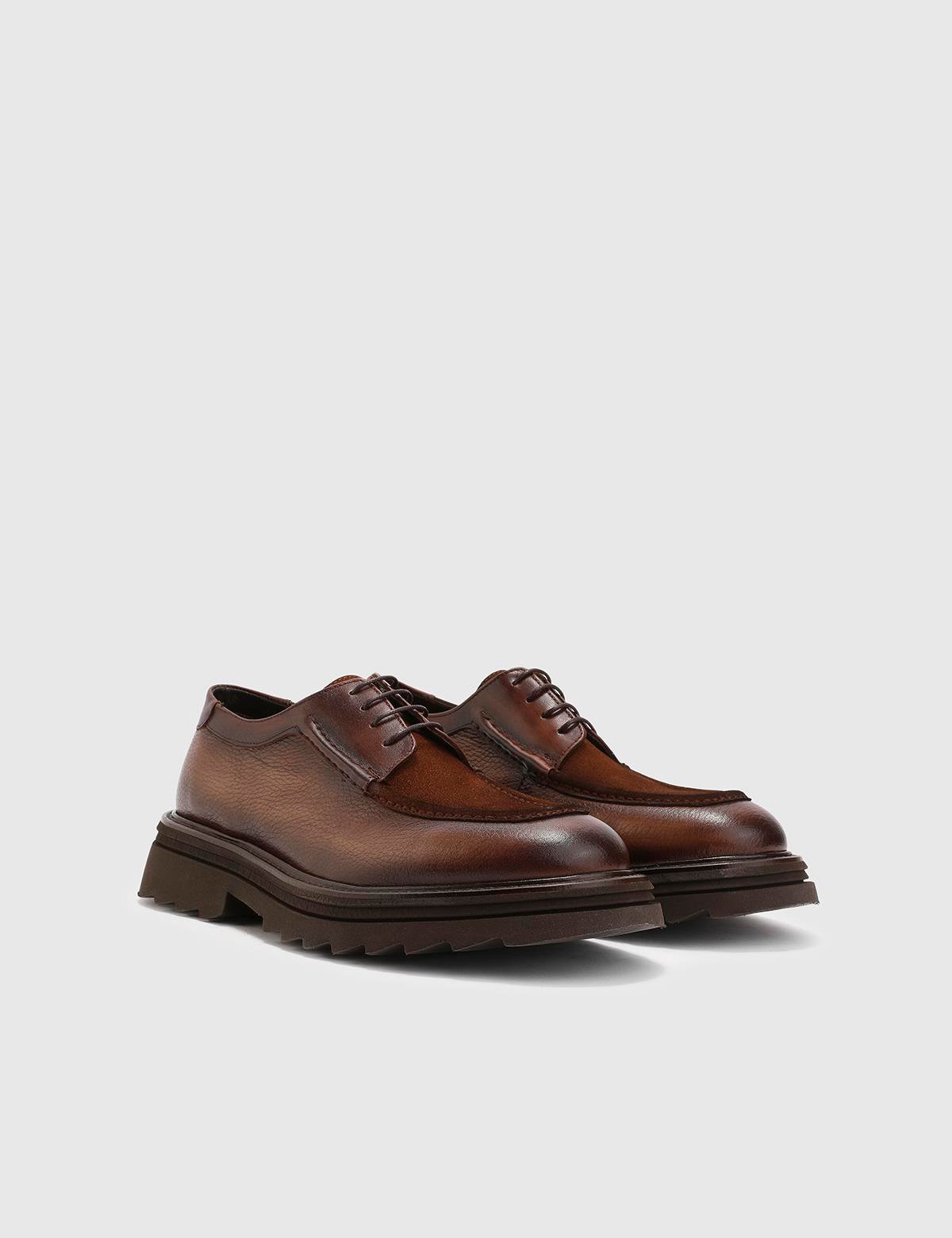 Forlan Saddle Brown Leather Men's Oxford