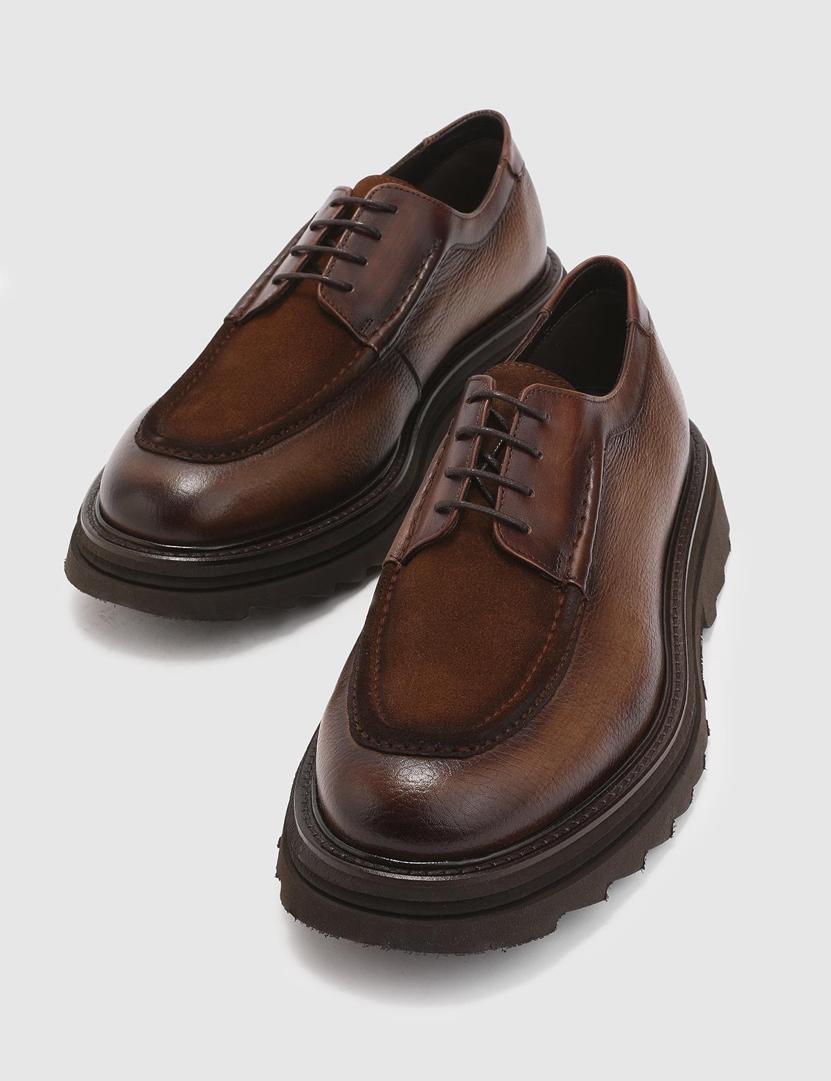 Forlan Saddle Brown Leather Men's Oxford