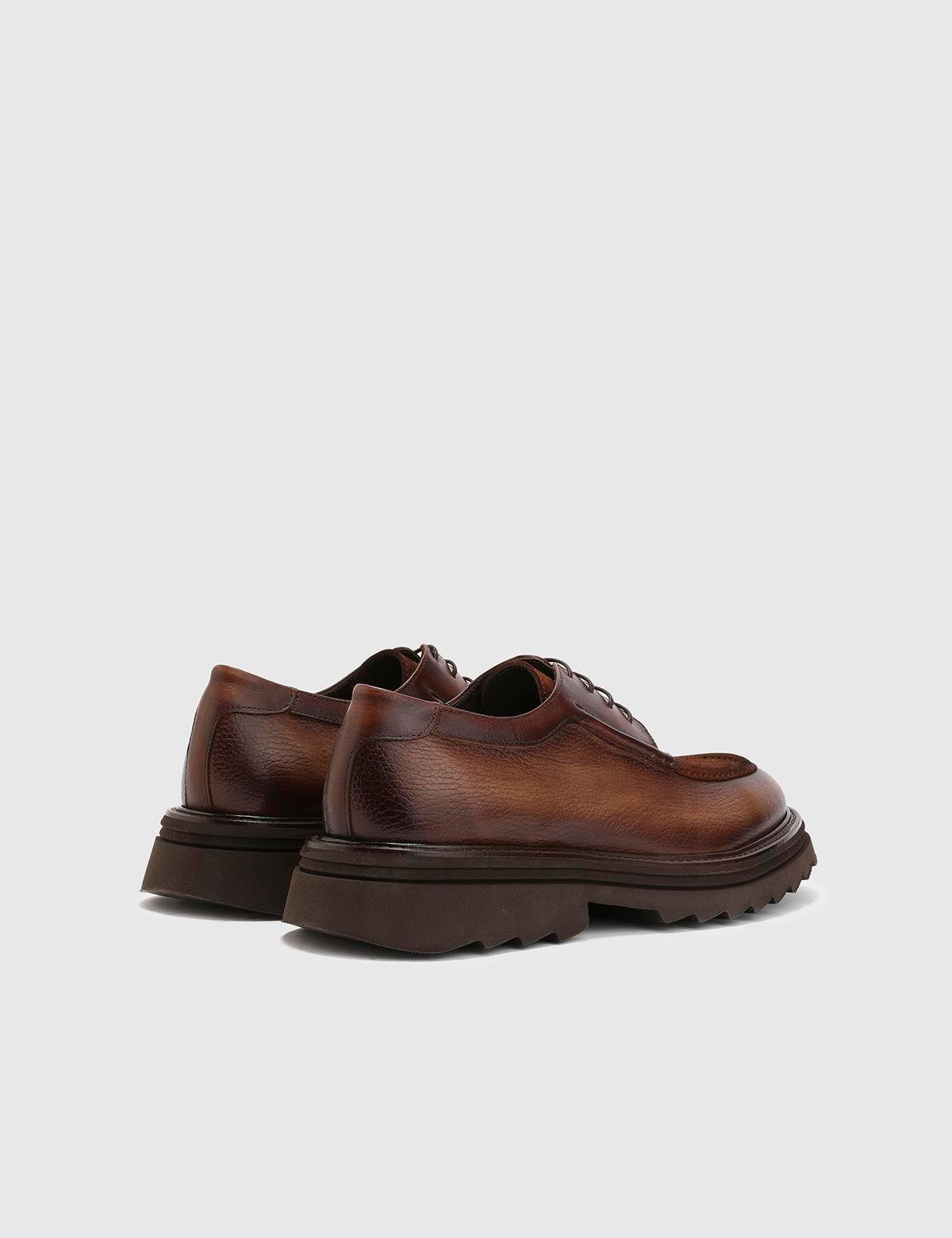 Forlan Saddle Brown Leather Men's Oxford