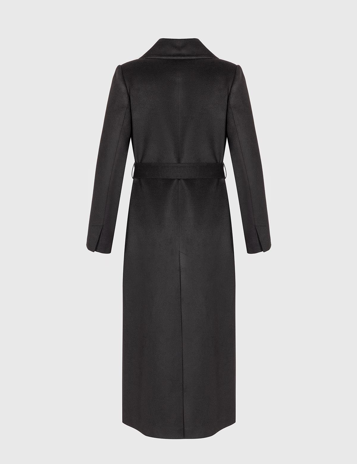 Gaia Black Women's Cashmere Coat