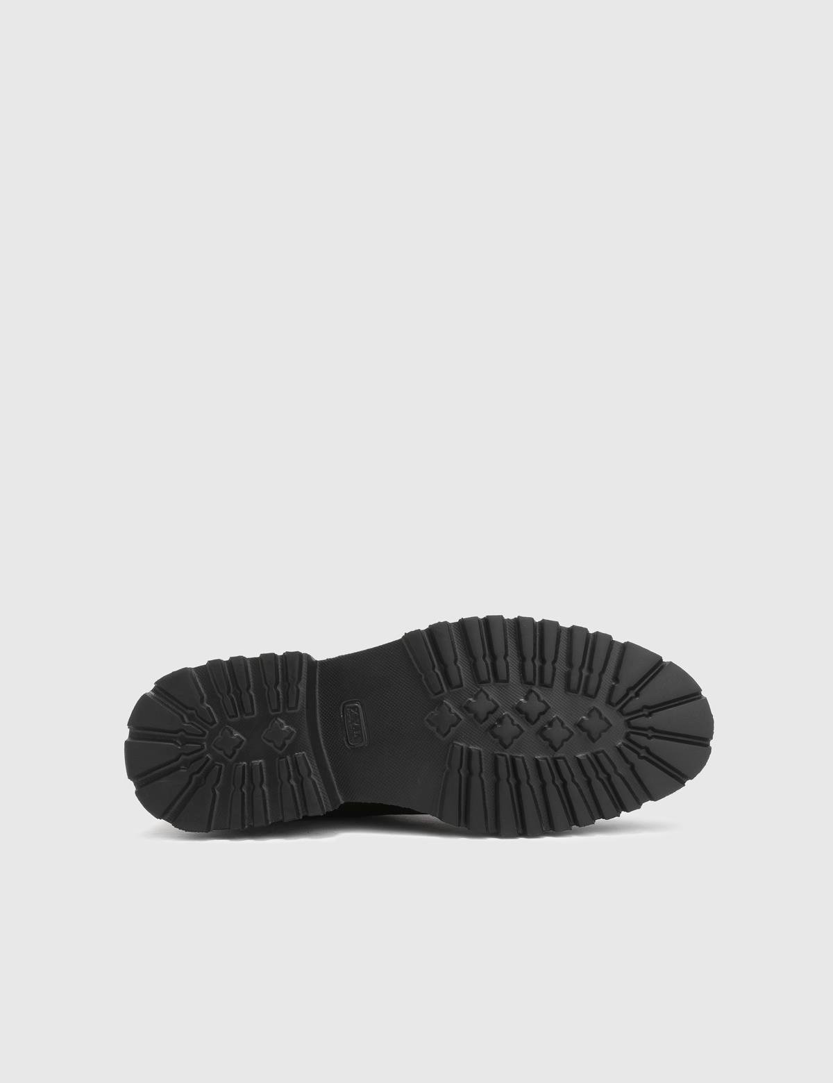 Geum Brown Suede Leather Men's Boot