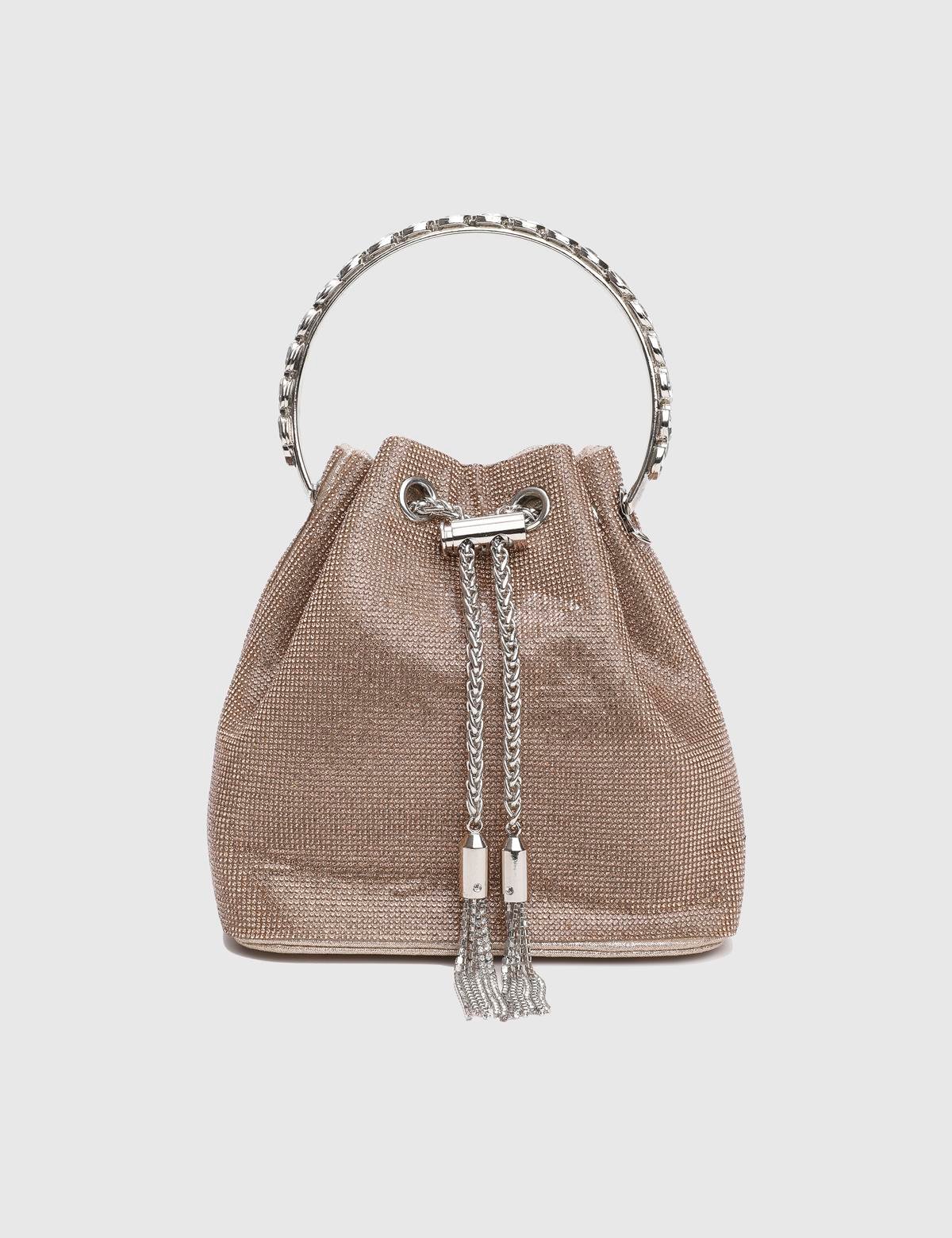 Gores Bronze Women's Handbag with Stones