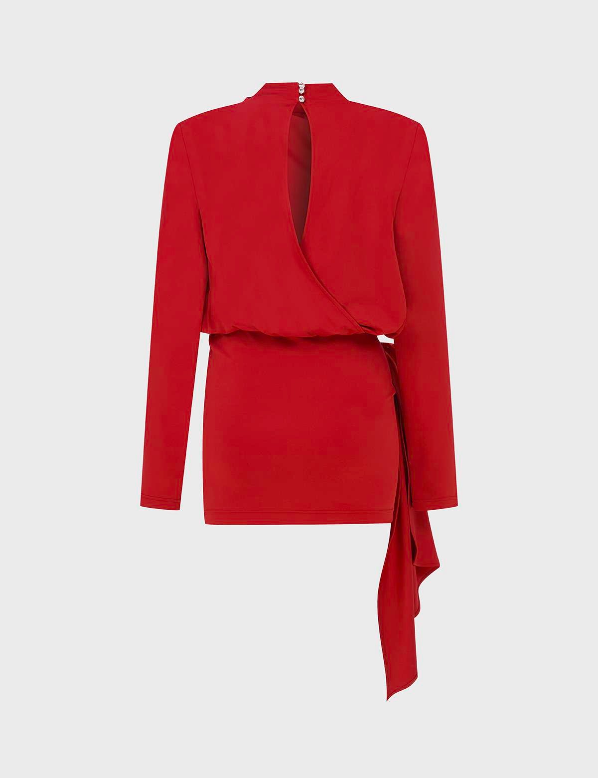 Greta Red Women's Dress