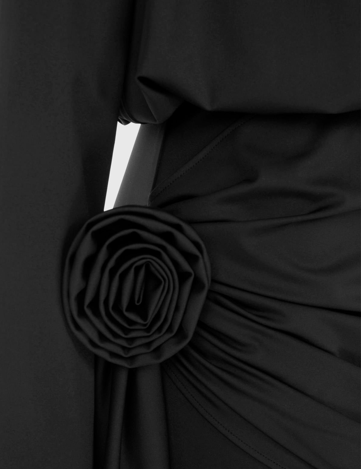 Greta Black Women's Dress