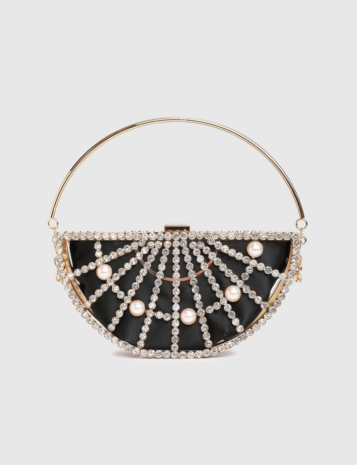 Harju Black Women's Clutch