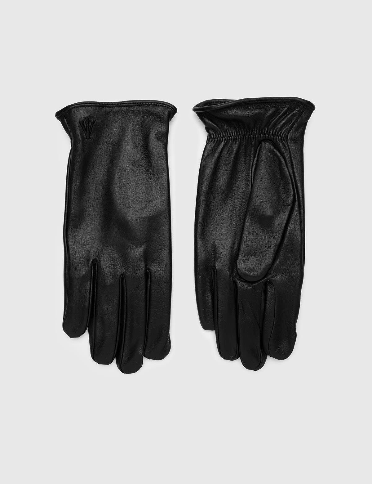 Harris Black Men's Leather Gloves