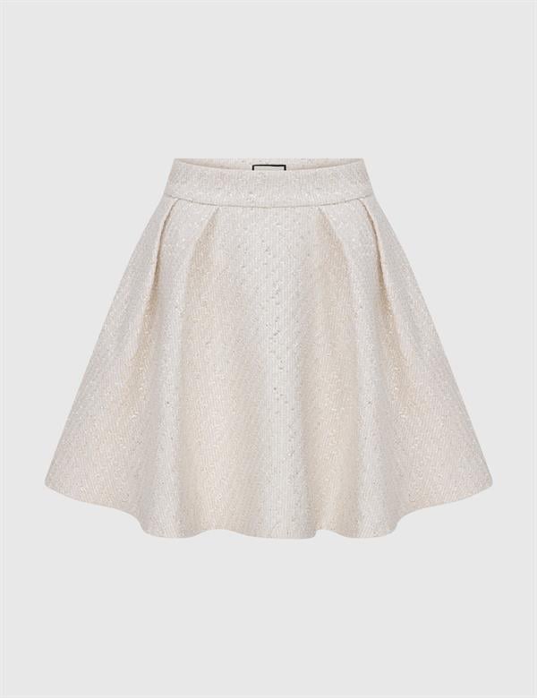 Hera Ecru Women's Skirt