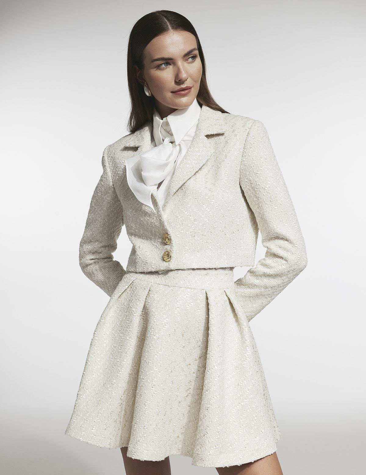 Hera Ecru Women's Skirt