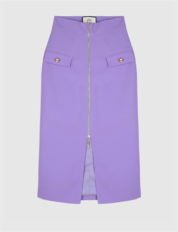Hilary Purple Women's Skirt