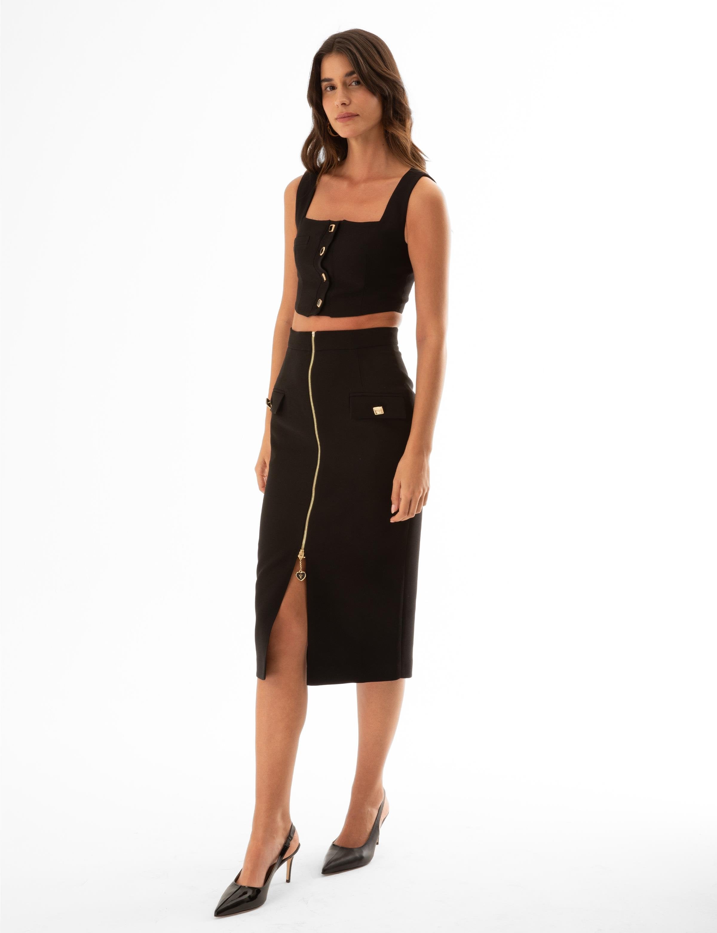 Hilary Black Women's Skirt