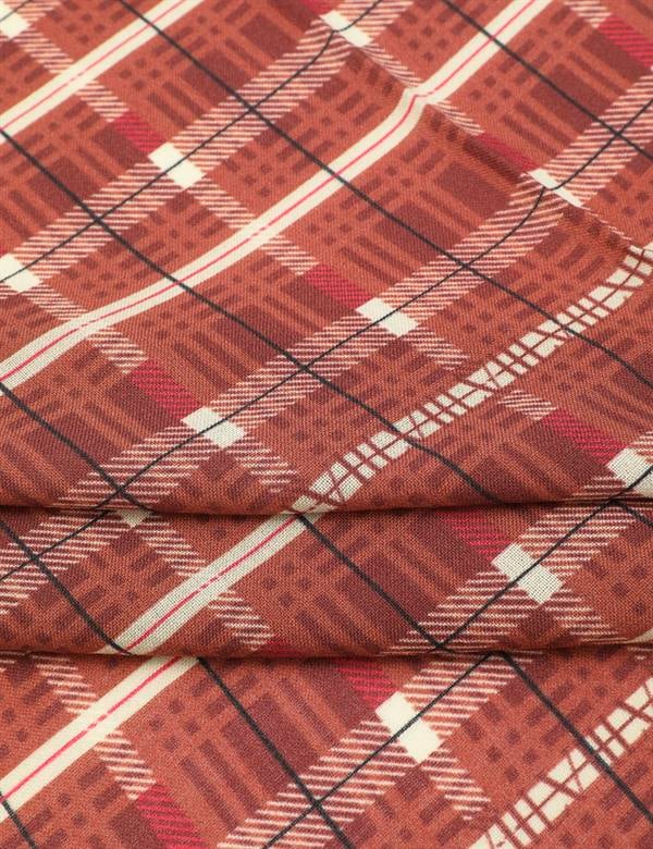 İnez Burgundy Unisex Shawl