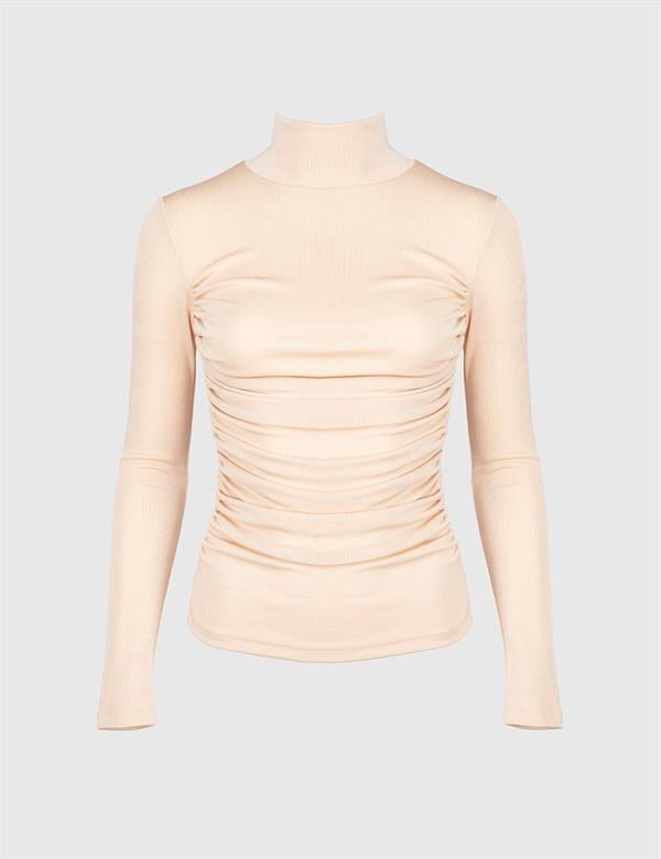Ivy Beige Women's Blouse