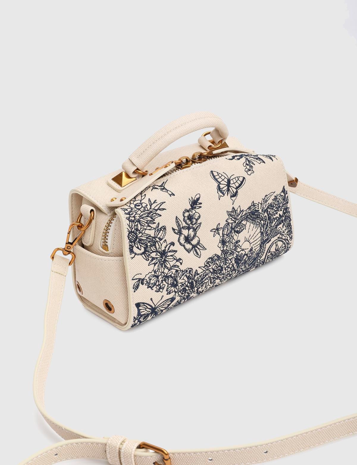 Jessika Beige Women's Shoulder Bag