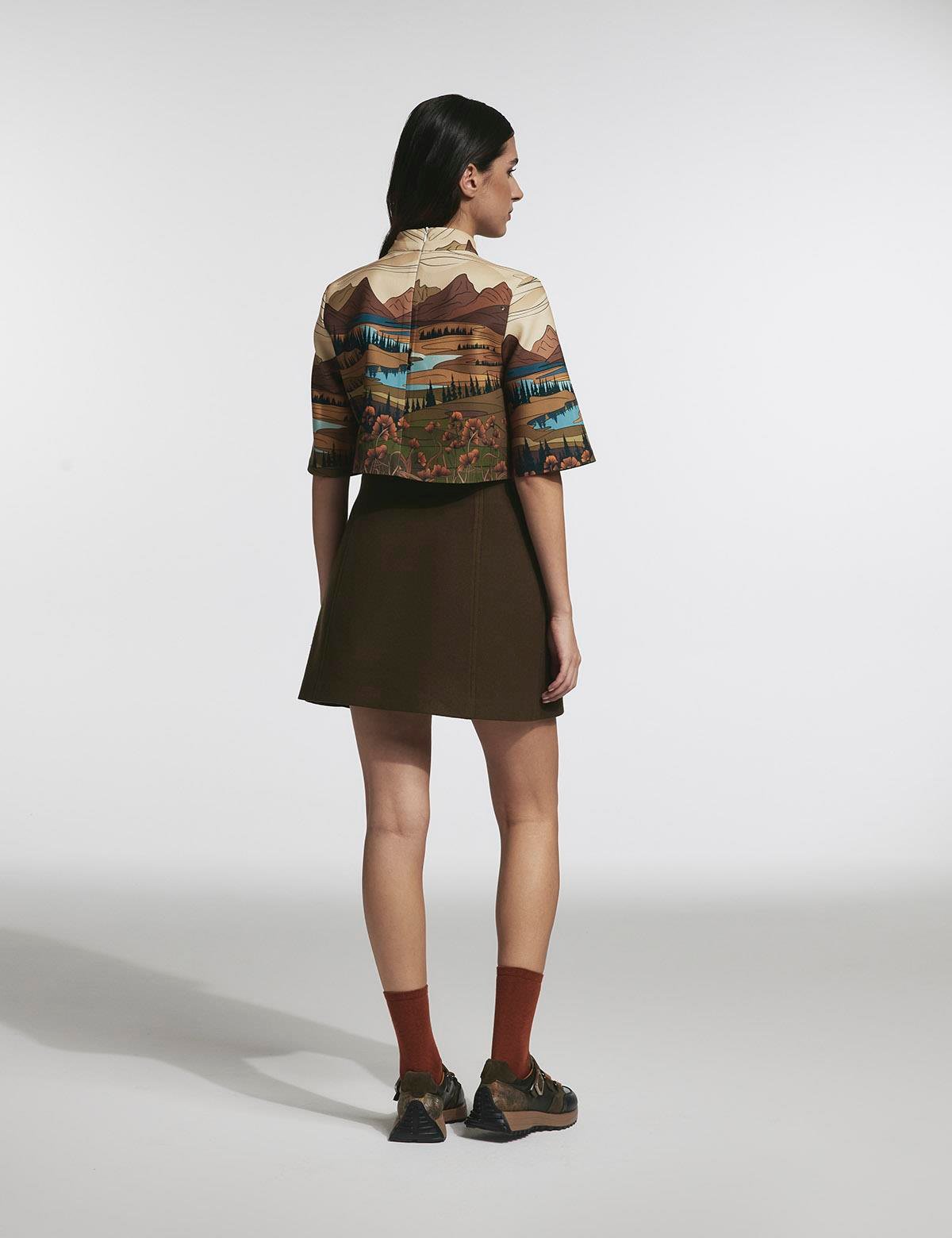 Jodi Khaki Women's Blouse