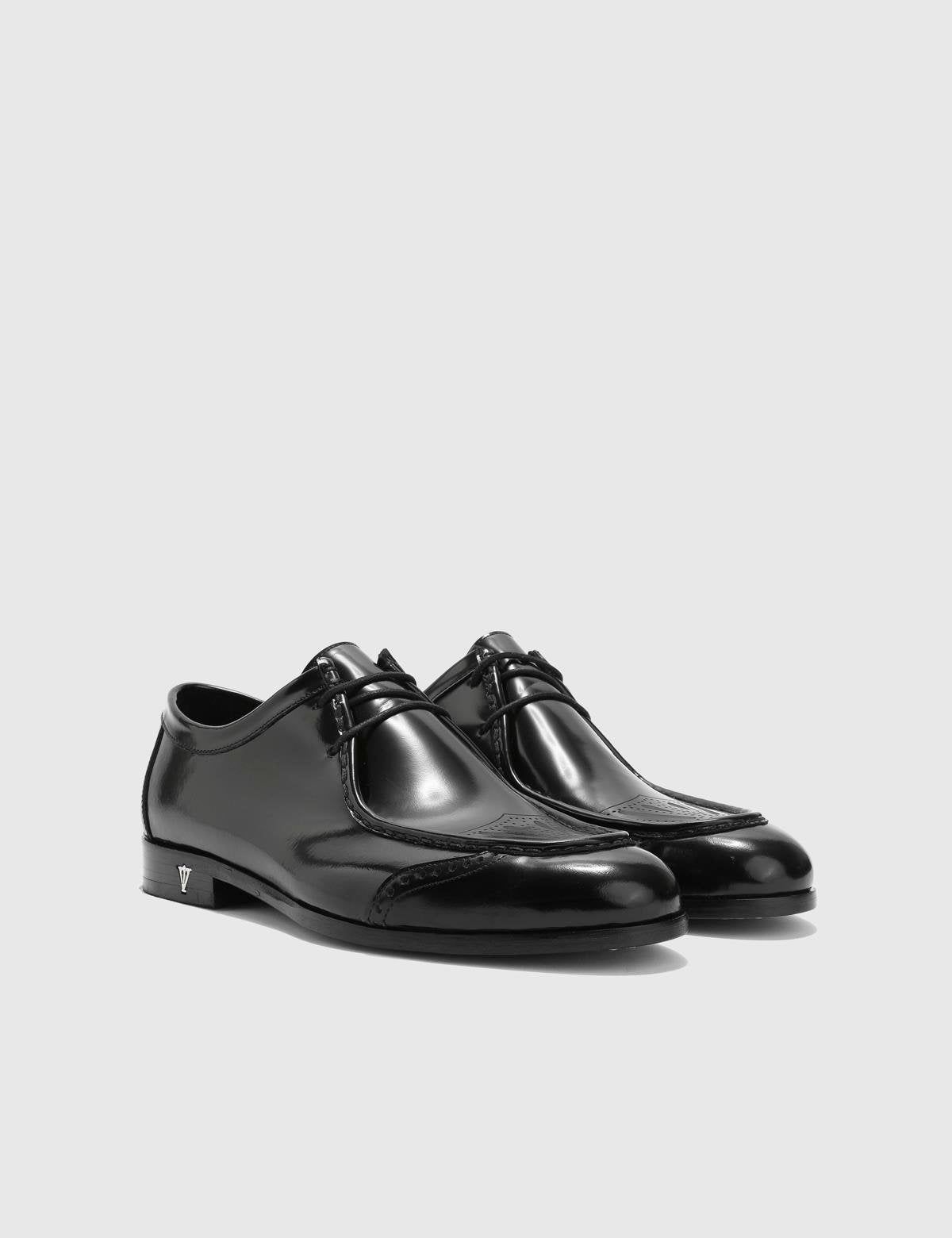 Johan Black Florentic Leather Men's Classic Shoe