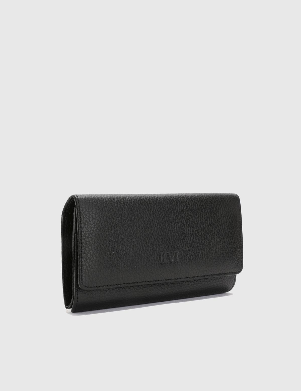 Jomsom Black Floater Leather Women's Wallet