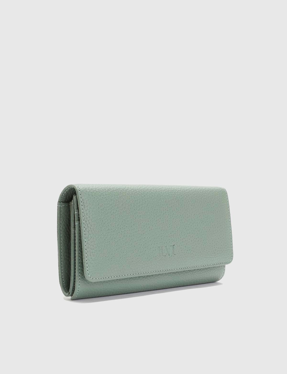 Jomsom Green Floater Leather Women's Wallet