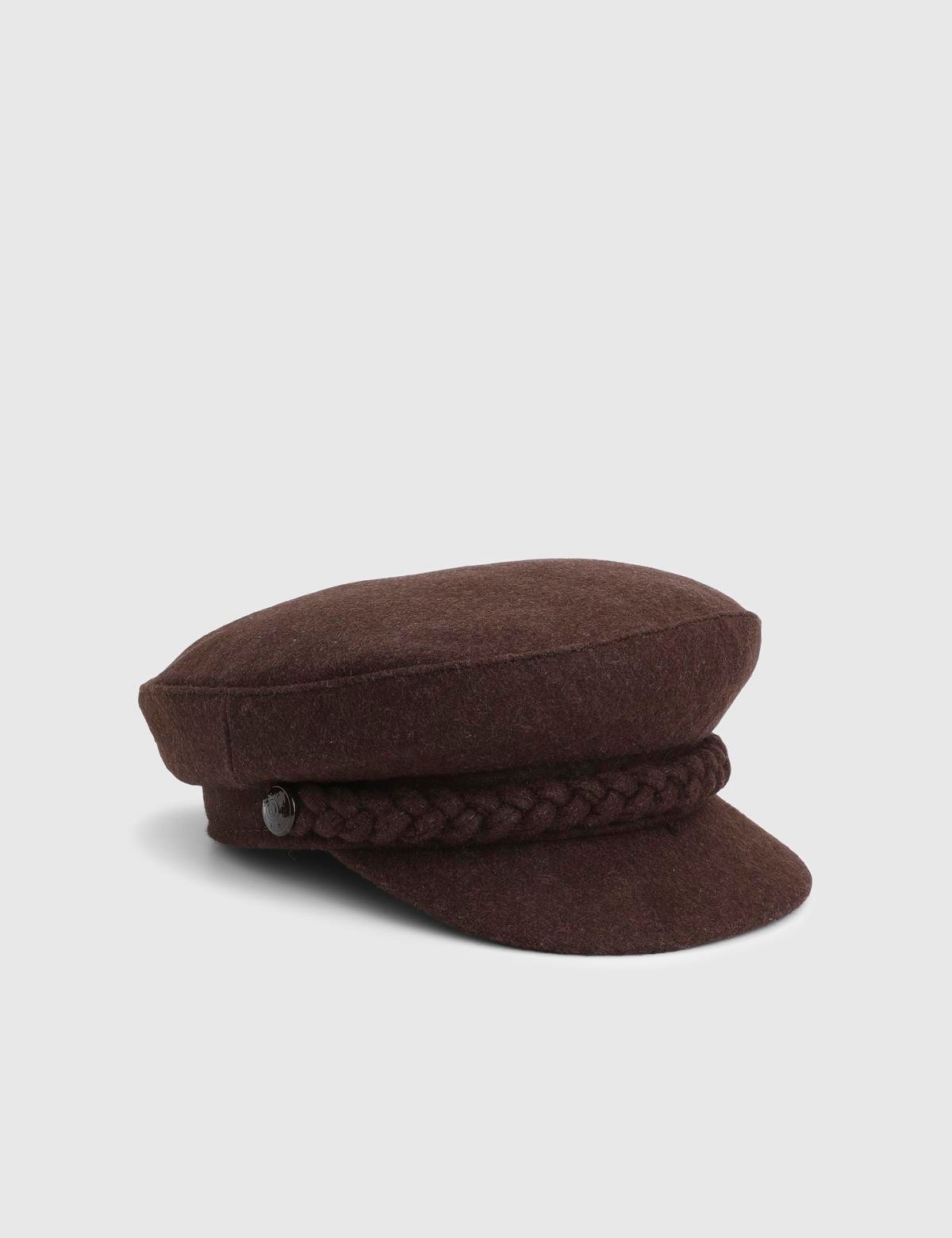 Kaire Brown Women's Fabric Cap