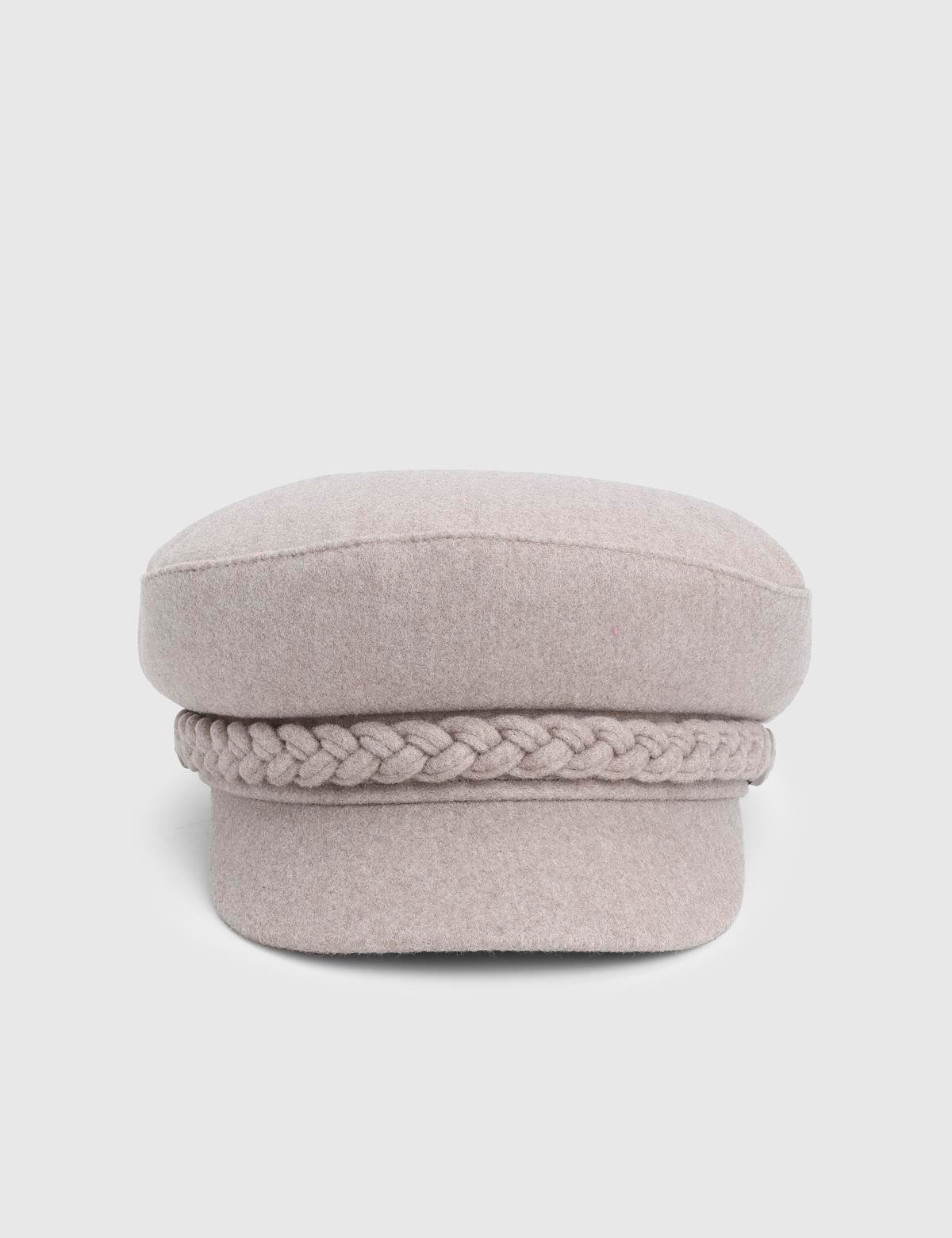 Kaire Cream Women's Fabric Cap