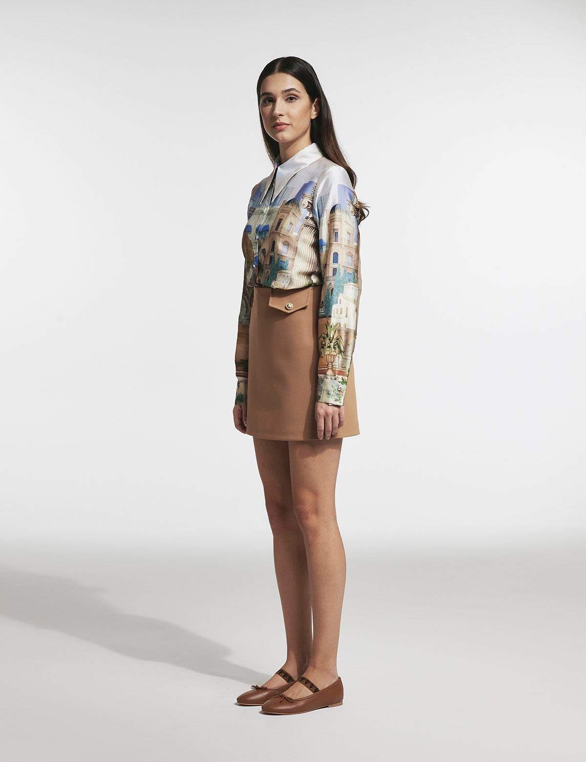 Kate Ecru Women's Shirt