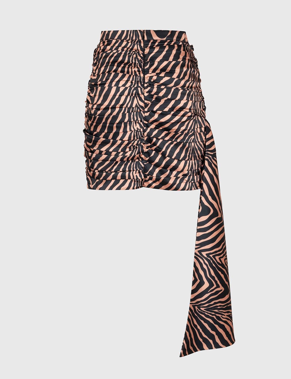 Kayra Brown Women's Skirt