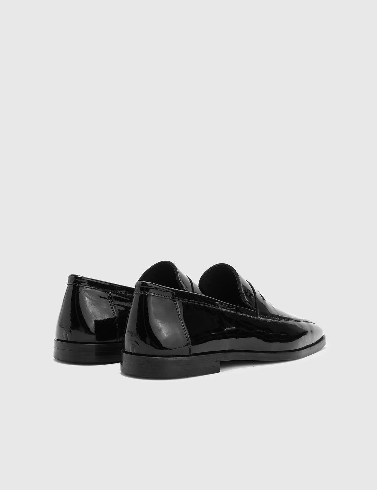 Kylian Black Patent Leather Men's Tuxedo Shoe