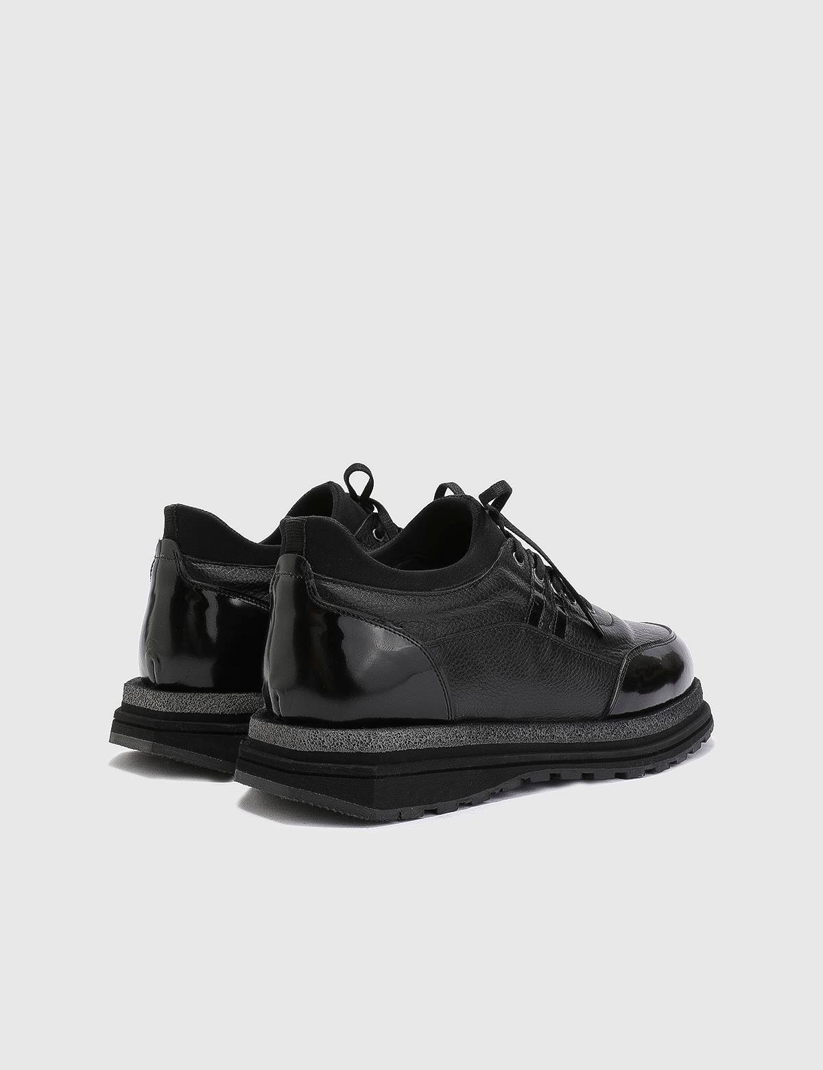 Lance Black Florentic Floater Leather Men's Oxford