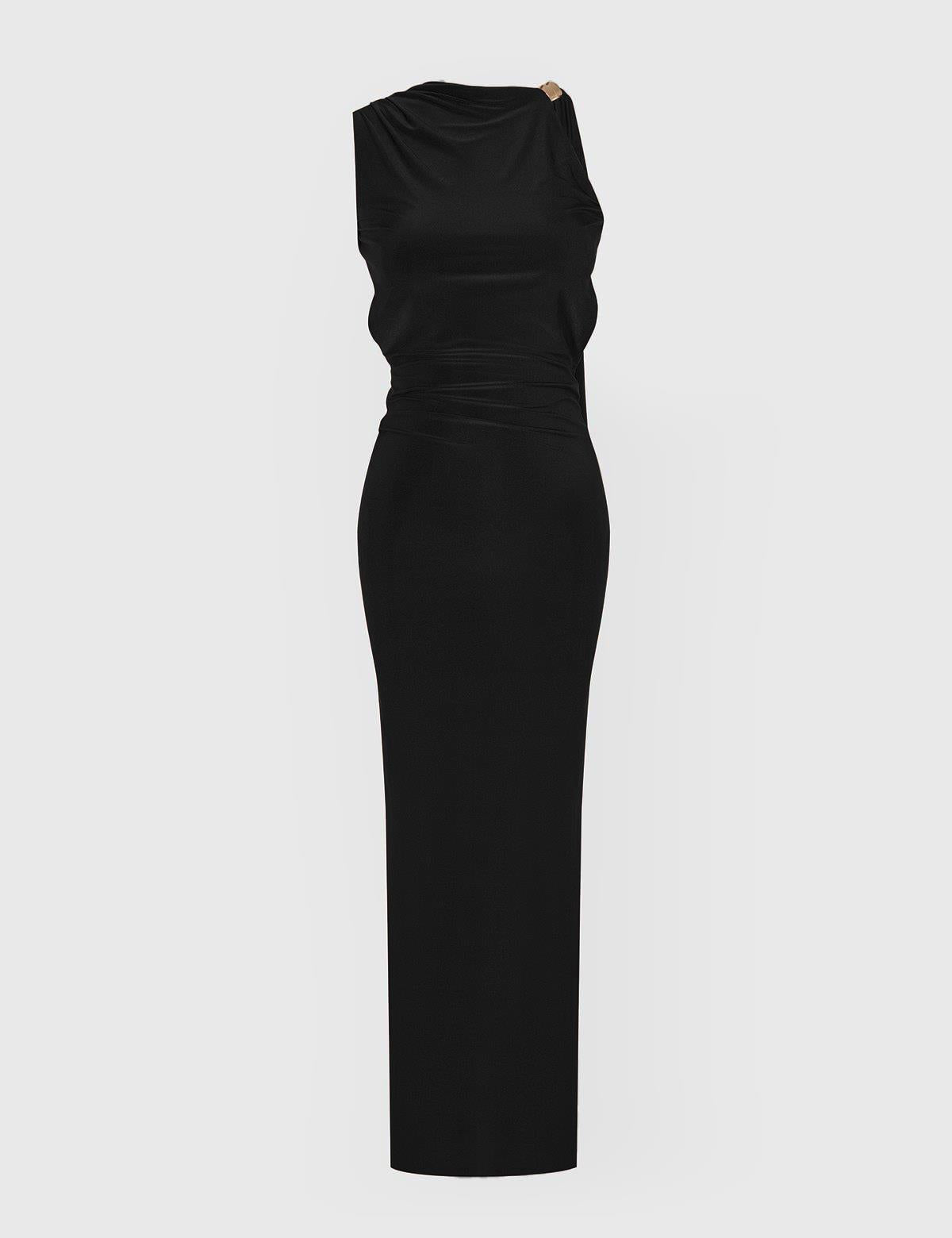 Leizi Black Women's Dress