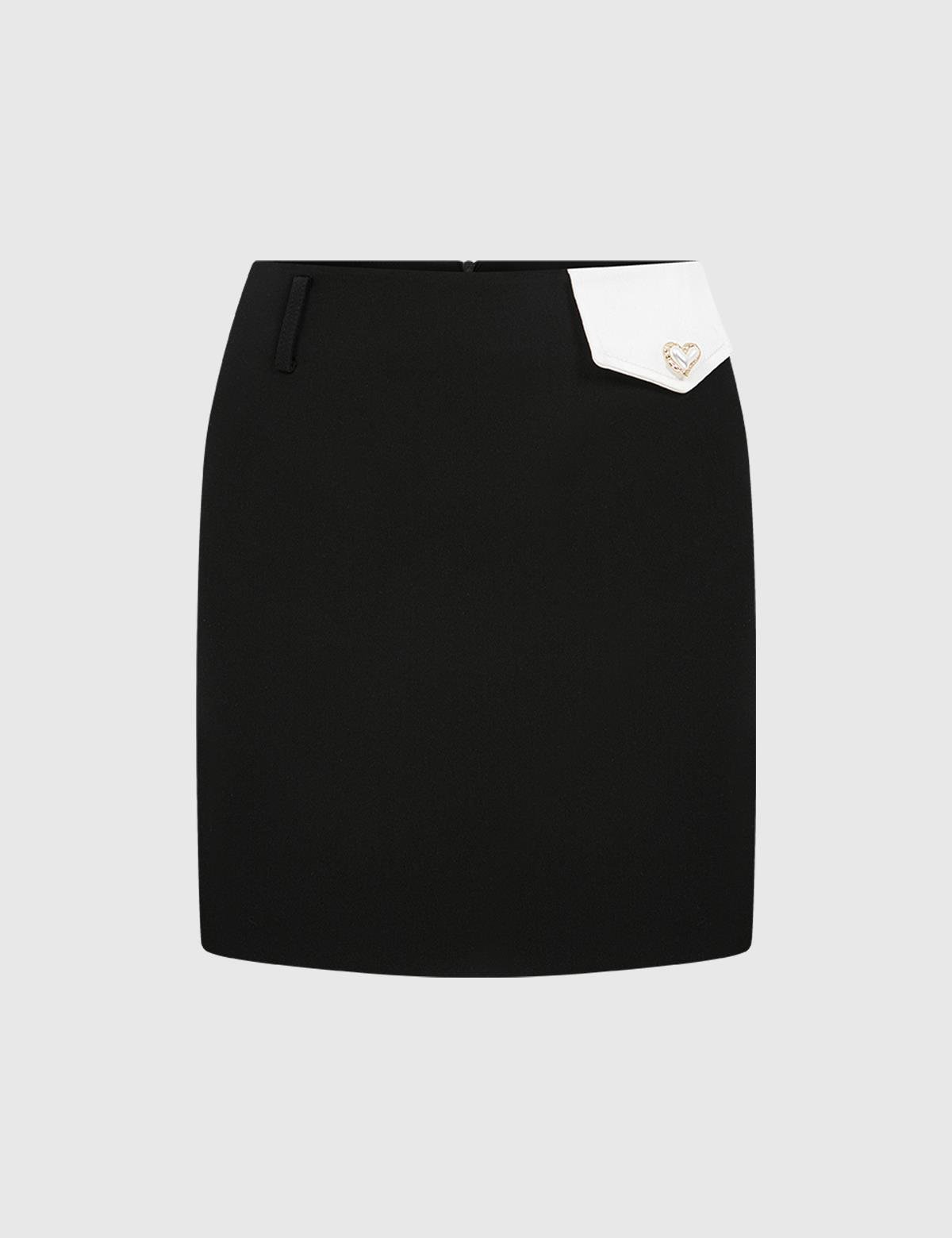 Lena Black Women's Skirt