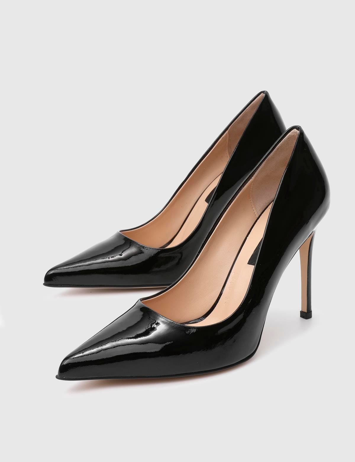 Linz Black Patent Leather Women's Stiletto