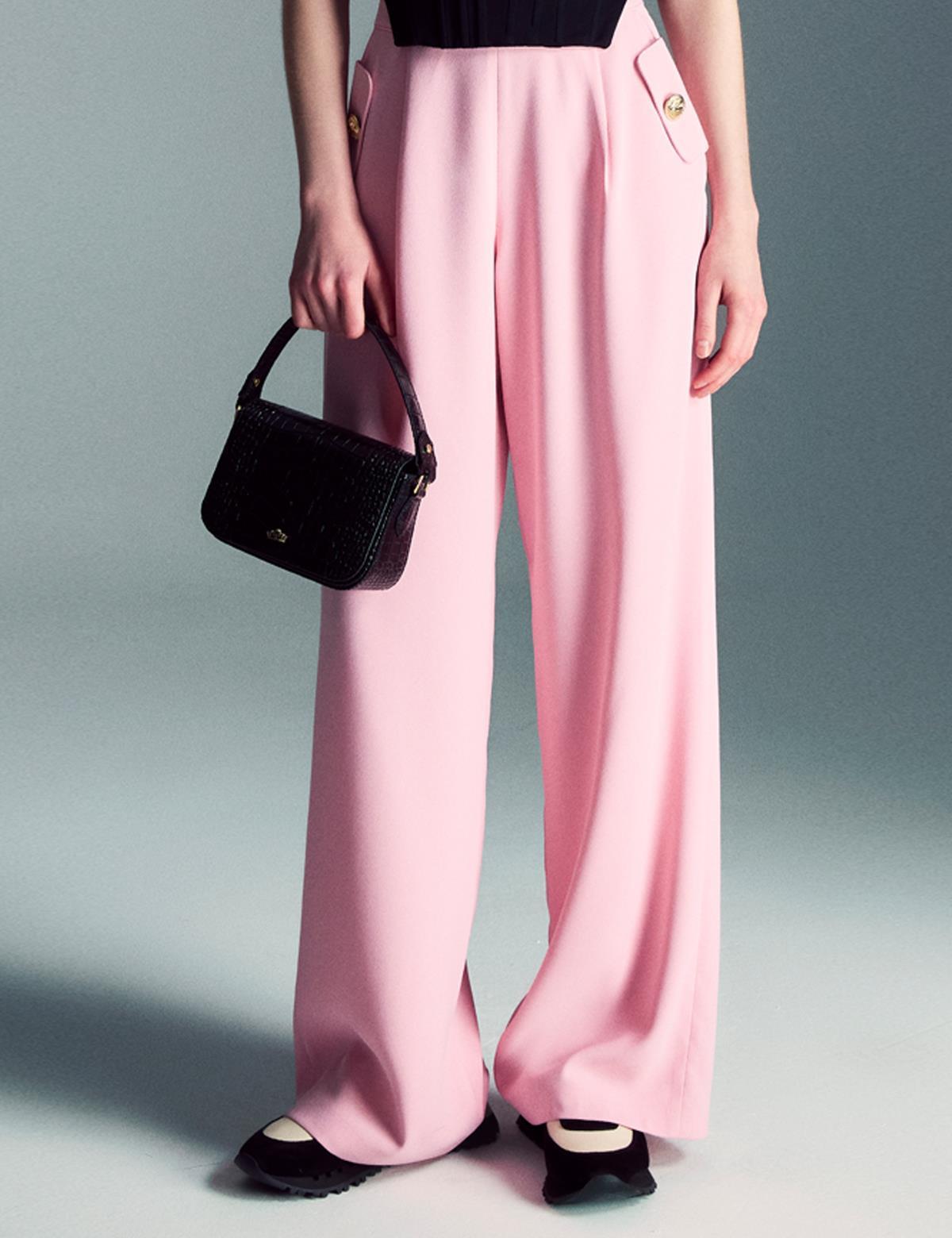 Lissa Pink Women's Trousers