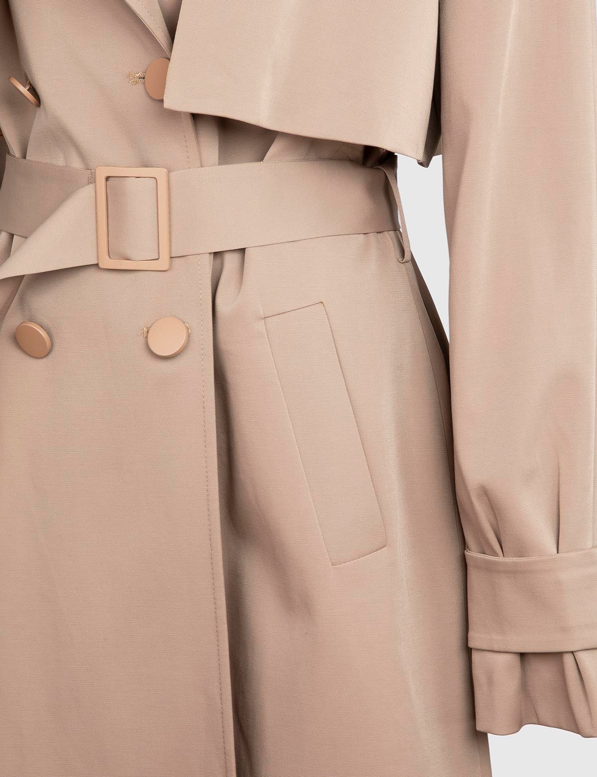 Lodi Camel Women's Trench Coat