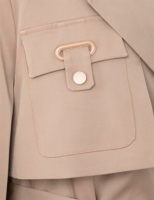 Lodi Camel Women's Trench Coat