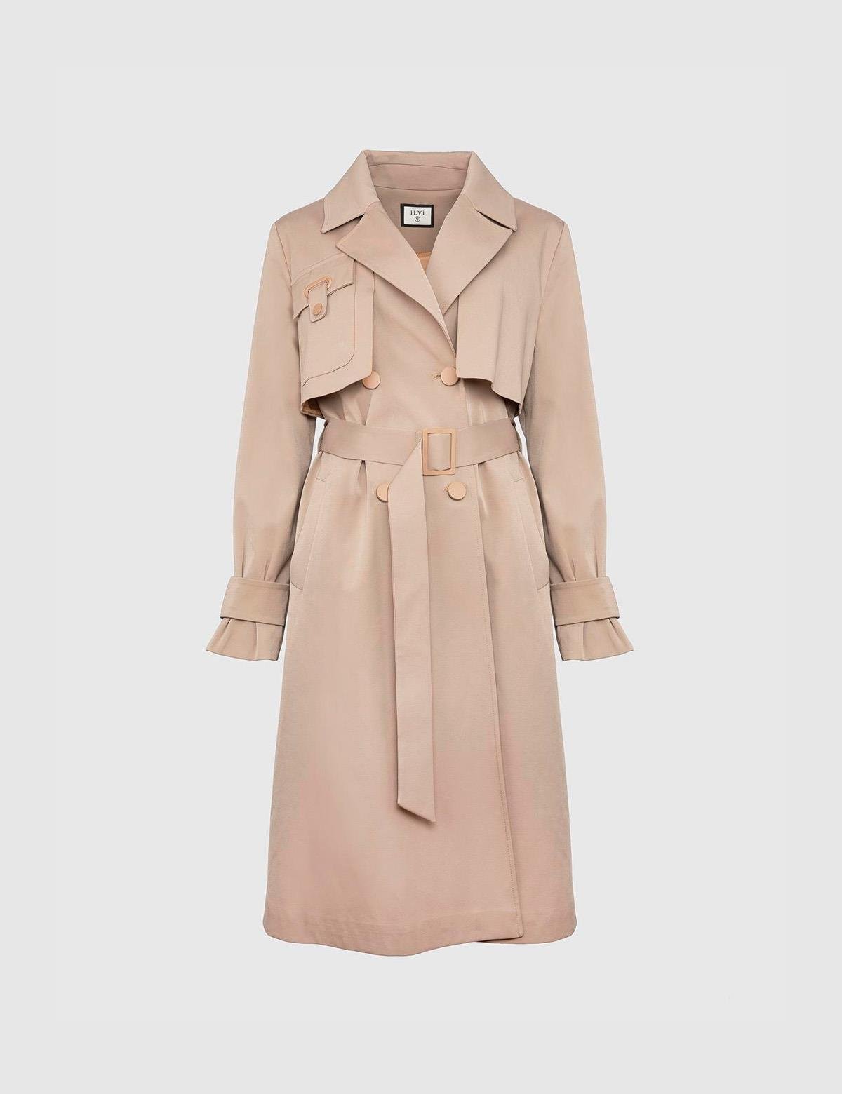 Lodi Camel Women's Trench Coat