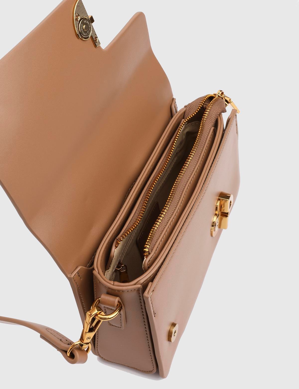 Lorana Saddle Brown Women's Shoulder Bag