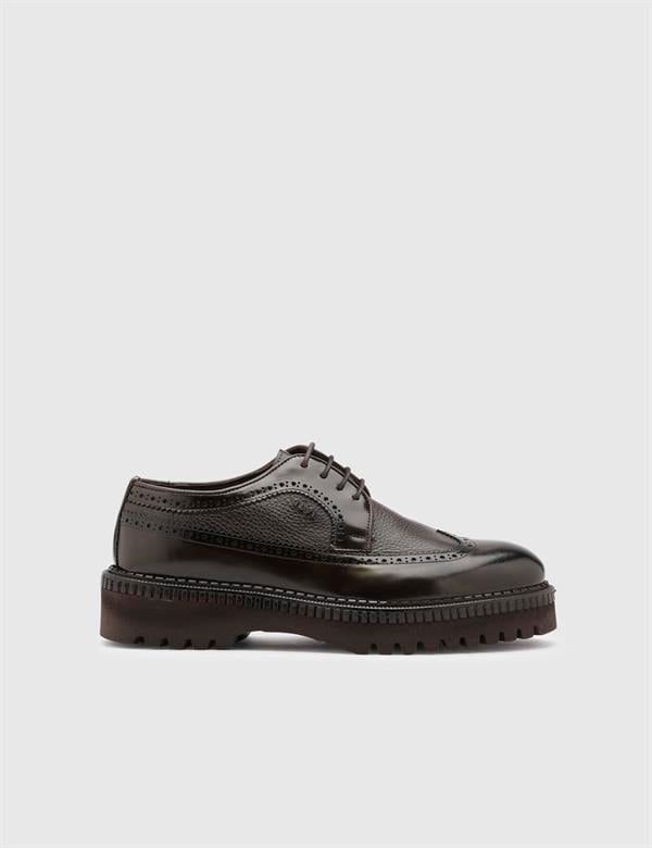 Manzi Brown Florentic Leather Men's Oxford