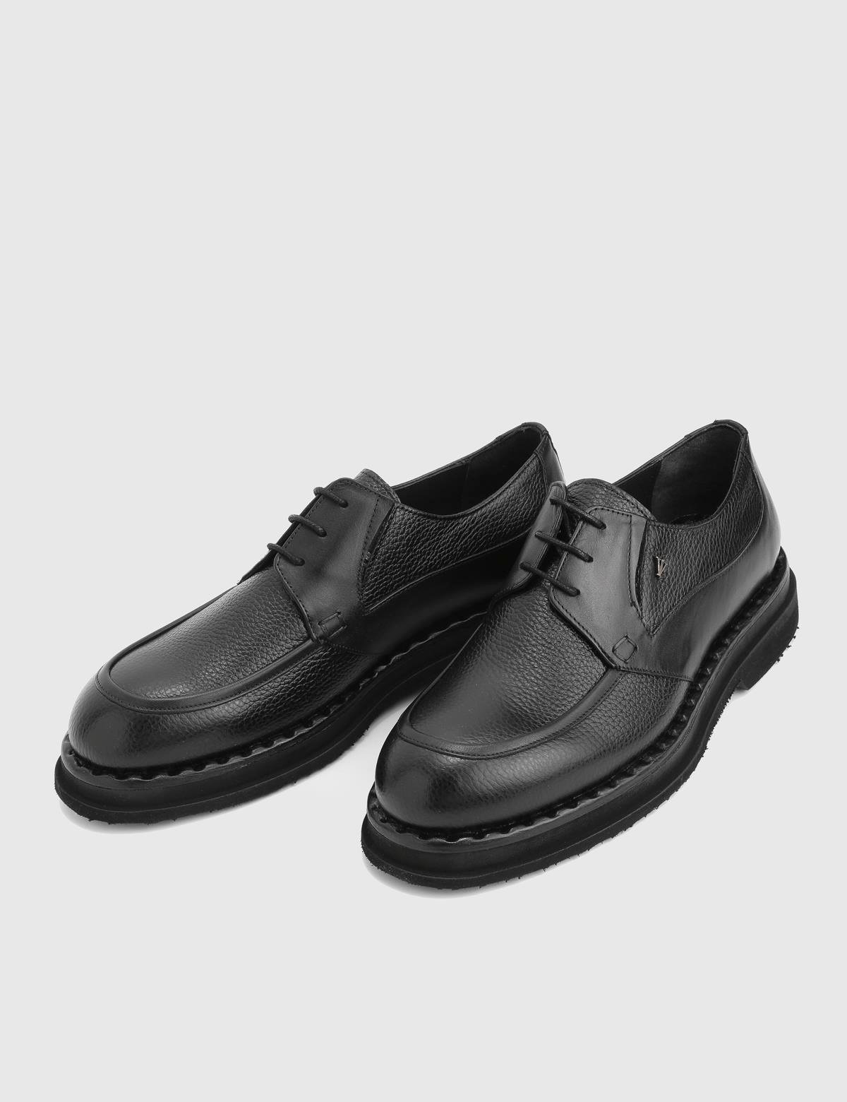Marcell Black Florentic Leather Men's Oxford