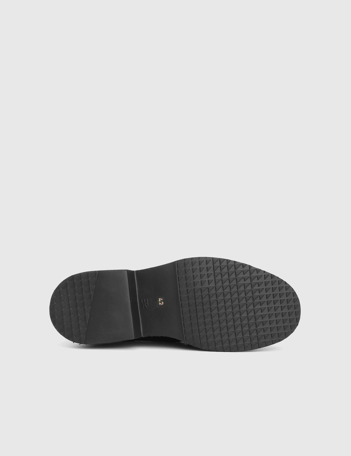 Marcell Black Florentic Leather Men's Oxford