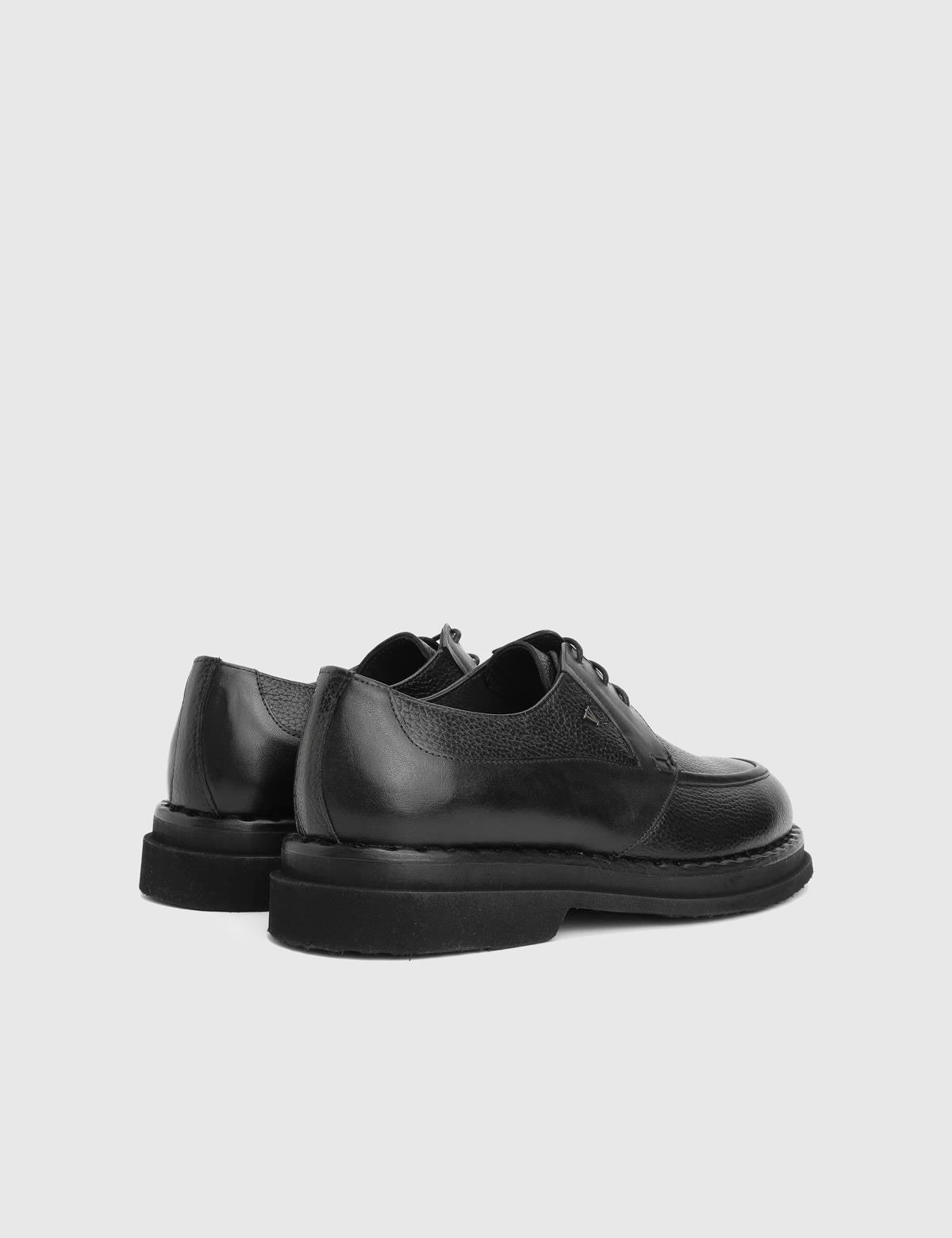 Marcell Black Florentic Leather Men's Oxford