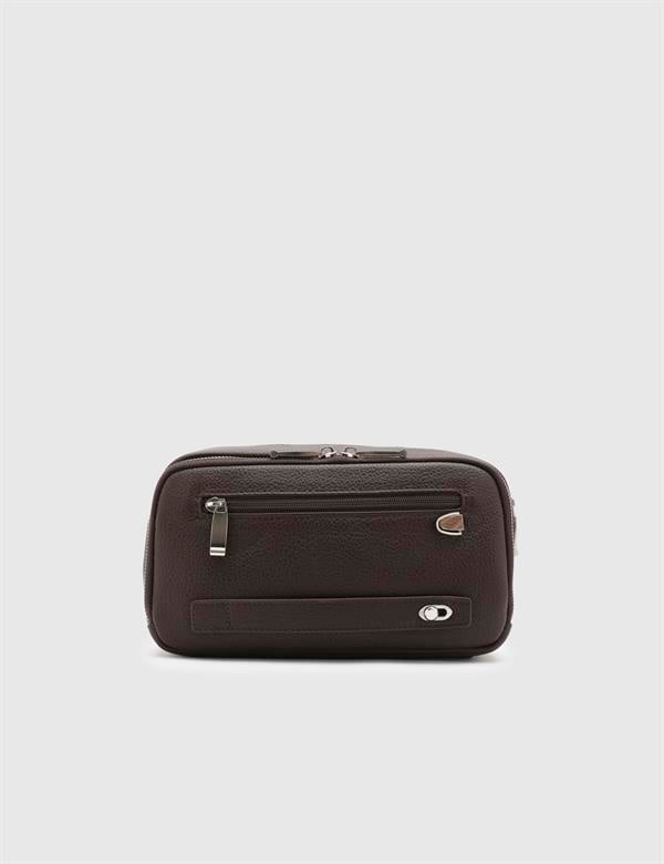 Marko Brown Leather Men's Handbag
