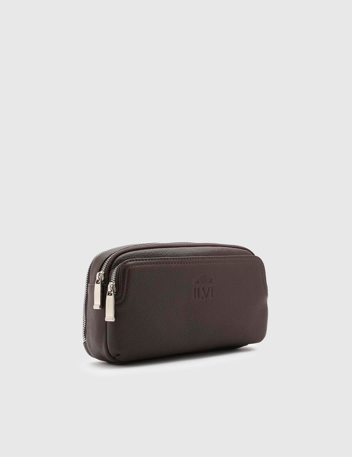 Marko Brown Leather Men's Handbag