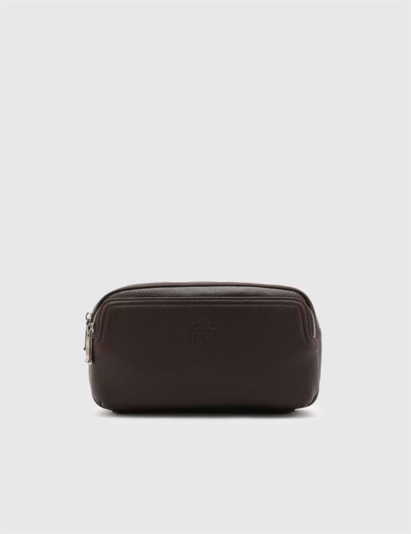 Marko Brown Leather Men's Handbag