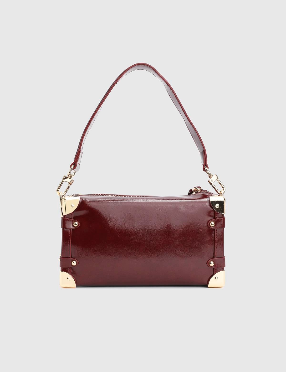 Maron Burgundy Women's Shoulder Bag