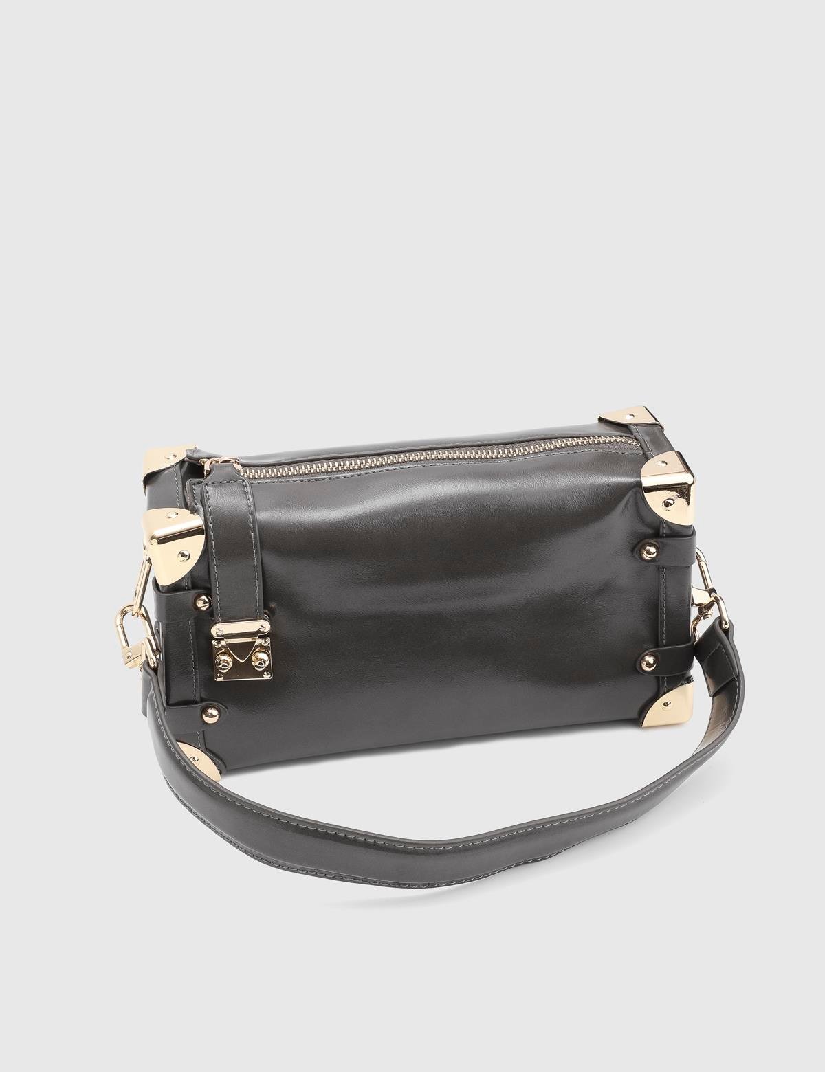 Maron Grey Women's Shoulder Bag