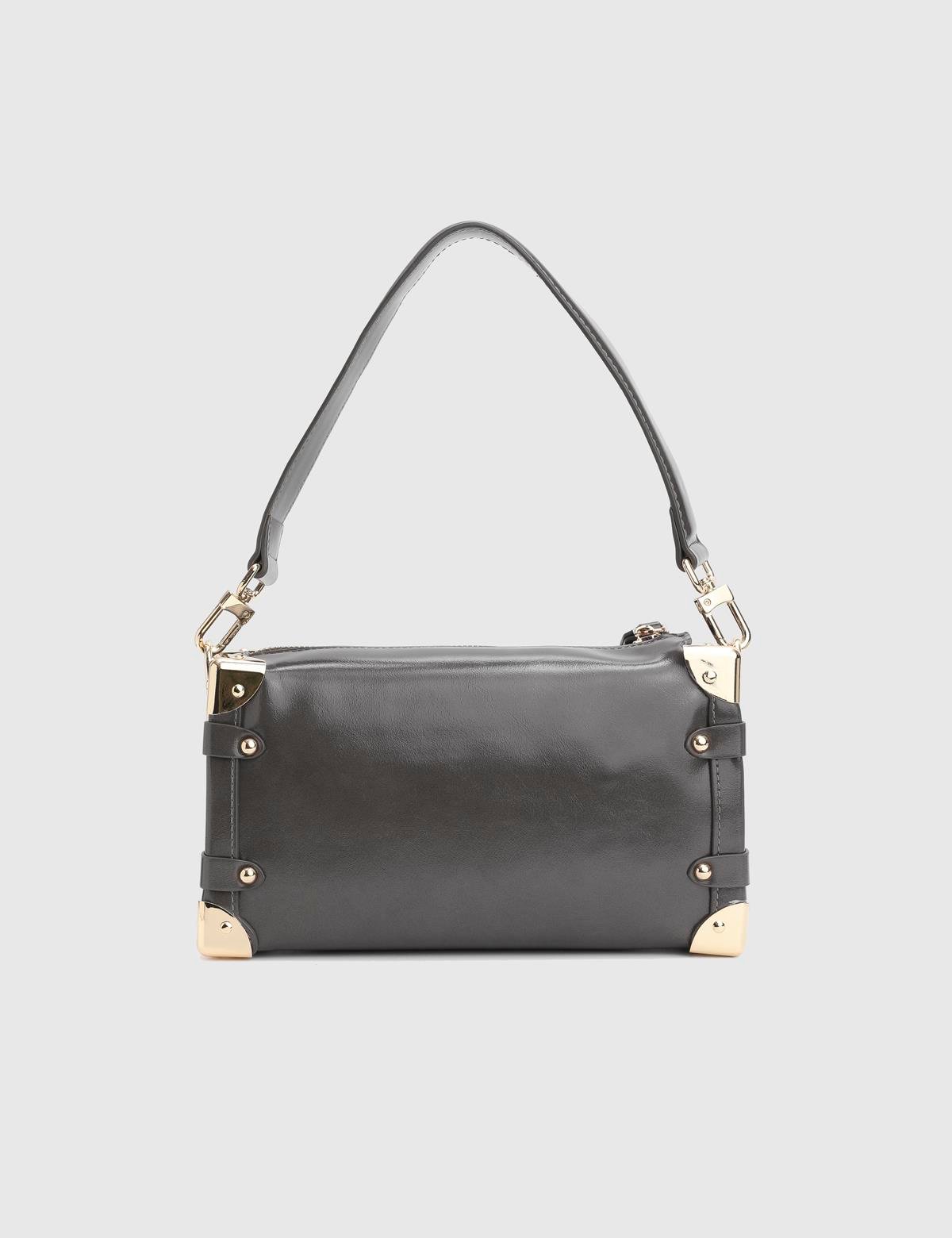 Maron Grey Women's Shoulder Bag