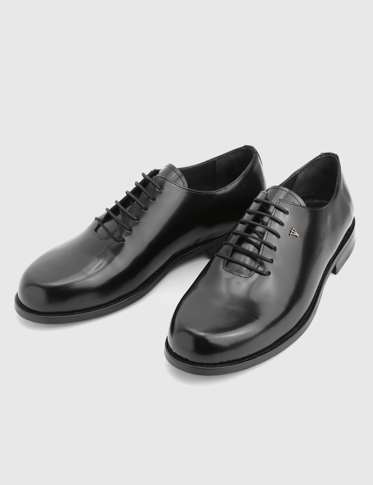 Marston Black Florentic Leather Men's Oxford